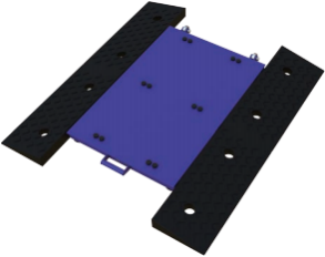 Compact Steel Weighing Pad – Portable Axle Scale